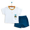 Beach Party Tshirt-Şort Erkek Bebek