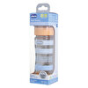 Wellbeing Yavaş Akış Mavi Cam Biberon 240 ml 0+ Ay