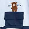 Cute Bear Hugs Sweatshirt-Patiksiz Alt Erkek Bebek