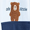 Cute Bear Hugs Sweatshirt-Patiksiz Alt Erkek Bebek