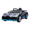 baby toys Bugatti Divo 12 V Akülü Araba Uzaktan Kumandalı 4*2 Gri