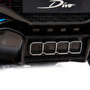 baby toys Bugatti Divo 12 V Akülü Araba Uzaktan Kumandalı 4*2 Gri
