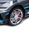 baby toys Bugatti Divo 12 V Akülü Araba Uzaktan Kumandalı 4*2 Gri