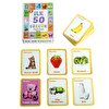Dıy Toy İlk 50 Sözcük Bebek Eğitici Oyuncak Flash Cards