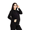Emzirme Özellikli Hamile Sweatshirt Anne Giyim