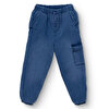 Erkek Bebek Mountain Explorer Denim Pantolon Lastikli Paça