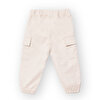 Erkek Bebek Pantolon Cool Dino Cepli Lastikli Paça