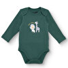 Erkek Bebek Uzun Kol Body İnterlok Zarf Yaka Uzun Kol