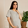 Hamile Basic Kısa Kol Tshirt Anne Giyim