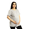 Hamile Basic Kısa Kol Tshirt Anne Giyim