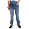 Hamile Denim Pantolon Geniş Paça