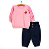 Flower Power Sweatshirt-Pantolon Kız Bebek
