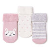 Kız Bebek 3lü Havlu Çorap