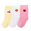 Kız Bebek 3lü Soket Çorap