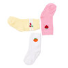 Kız Bebek 3lü Soket Çorap