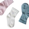 Kız Bebek 3lü Soket Çorap