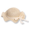 Kız Bebek Kurdeleli Hasır Şapka