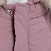Kız Bebek Mont Polyester Uzun Kol