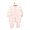 Kız Bebek Uyku Tulumu 1 Tog Fermuarlı Bisiklet Yaka Uzun Kol Ribanalı Paça