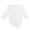 Kız Bebek Uzun Kol Body Fırfırlı Yaka Uzun Kol