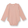 Kız Bebek Uzun Kol Body İnterlok Bisiklet Yaka Uzun Kol
