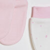 Kız Bebek Yenidoğan 2'li Eldiven İnterlok