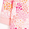 Kız Mini Çiçek Desenli Uzun Kol Pijama Takımı