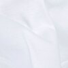 Unisex Beyaz Body Ribana Kumaş Çıtçıtlı Zıbın Zarf Yaka Uzun Kol Beyaz