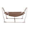 Marmaris Katlanır ve Sallanabilir Bebek Hamağı Kahverengi
