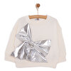 Metallic Sweatshirt Kız Bebek