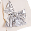 Metallic Sweatshirt Kız Bebek