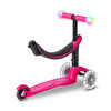 Micro Mini2Grow Deluxe Magic LED 3 Tekerlekli Scooter Pink