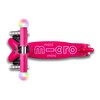 Micro Mini2Grow Deluxe Magic LED 3 Tekerlekli Scooter Pink