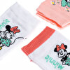 Minnie Mouse 3'lü Bilek Çorap Kız Bebek