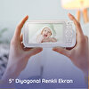 Nursery View Pro 5’’ Dijital Ekranlı Bebek Kamerası