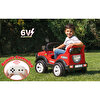Off Road 6 V Akülü Araba Uzaktan Kumandalı 4*2 Kırmızı