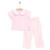 Orange Loves Pink Tshirt - Pantolon Kız Bebek