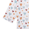 Kız Bebek Pijama Takım Organik Kumaş Çıtçıtlı Pambuliq Bisiklet Yaka Uzun Kollu