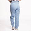 Panelli Hamile İnce Denim Pantolon Anne Giyim