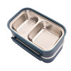 Paslanmaz Çelik 1600ml Lunch Box -Mavi