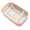 Paslanmaz Çelik 1600ml Lunch Box Pembe