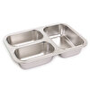 Paslanmaz Çelik 620ml Lunch Box-Yeşil