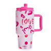 Paslanmaz Çelik Mug ve Matara Termos 800 ml Pembe