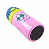 Paslanmaz Çelik, Pipetli, Kilitlenebilir Çocuk Matarası 350 ml Pembe
