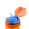 Paslanmaz Çelik, Pipetli, Kilitlenebilir Çocuk Matarası 350 ml Sarı