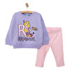 Prenscess Kız Sweatshirt - Tayt Kız Bebek