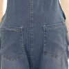 Rahat Kalıp Hamile Denim Salopet