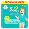 Bebek Bezi Aktif Bebek 7 Beden XX Large Ekonomik Paket 15+kg 34 Adet
