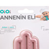 Silikon Diş Kaşıyıcı Annenin Eli Pembe