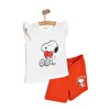 Snoopy Kız Atlet-Şort Kız Bebek